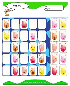 Sudoku Çocuk Bulmacaları